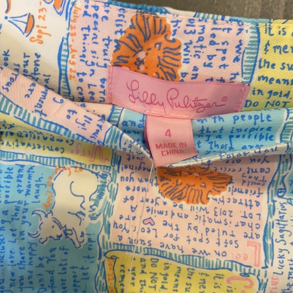 Lilly Pulitzer sz 4 skort “written in the stars” - Picture 5 of 10